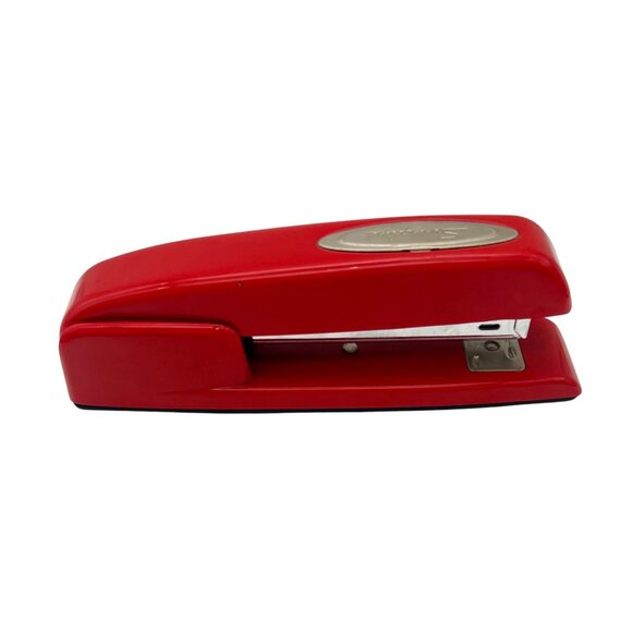 Vintage Swingline 747 Business Full Strip Desk Stapler Office Space Rio Red - Picture 4 of 8